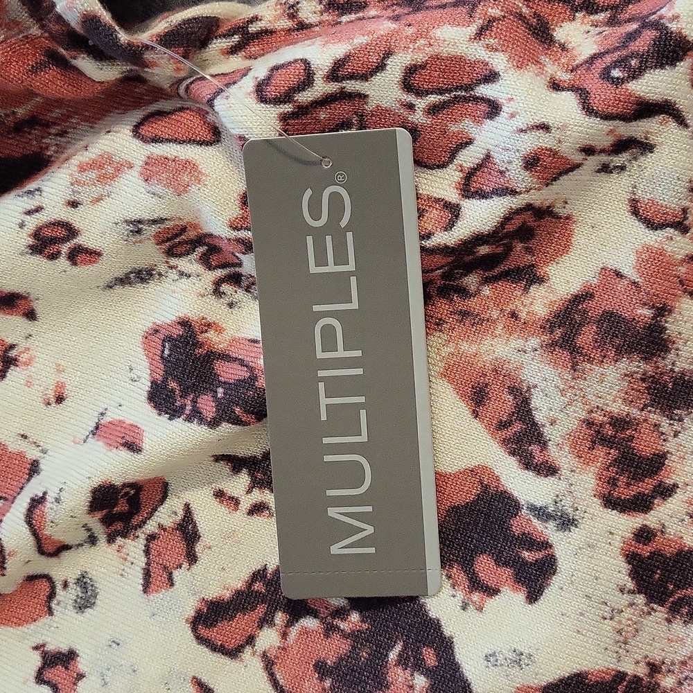 Multiples soft knit animal print sweater - Picture 6 of 6
